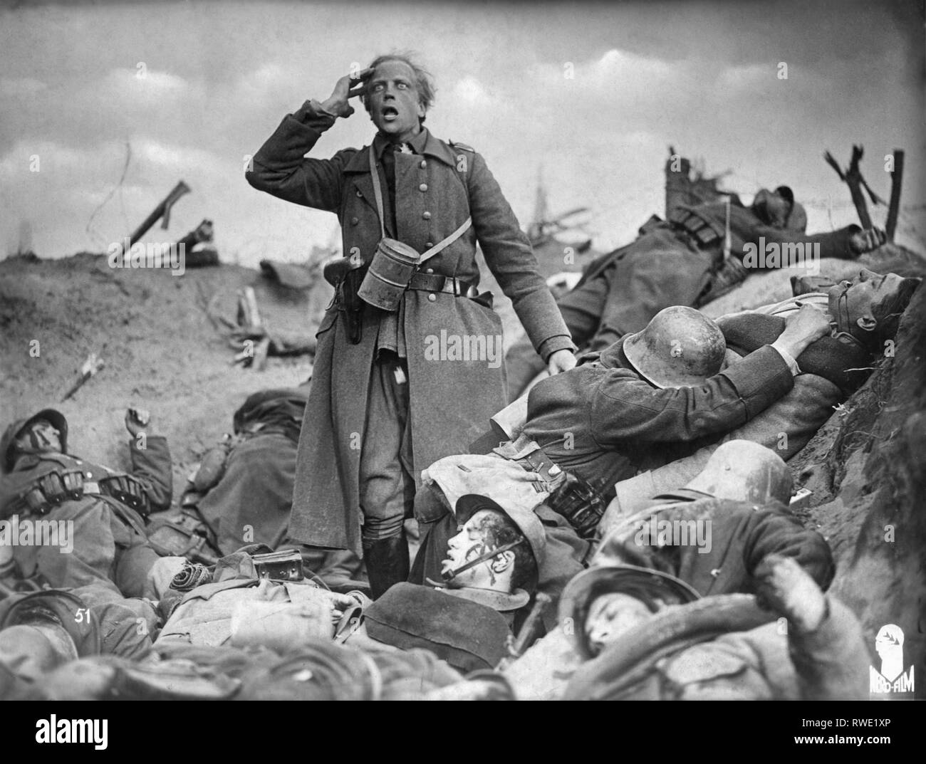 WESTFRONT 1918 : VIER VON DER INFANTERIE 1930 Regisseur Georg Wilhelm Pabst erster Weltkrieg Deutschland Deutschland Bavaria Film / Nero-Film AG. Stockfoto