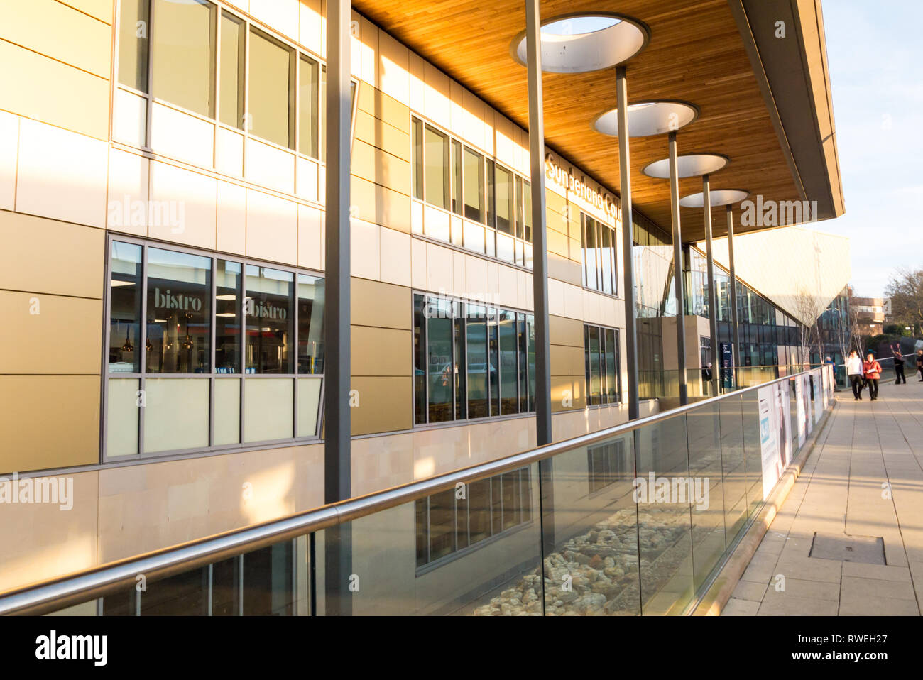 Sunderland College City Campus Stockfoto