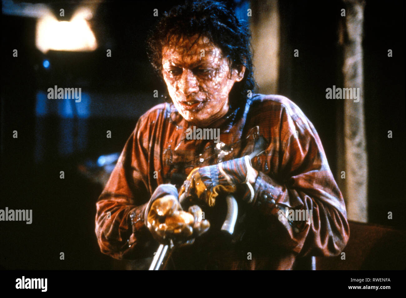JEFF GOLDBLUM, die Fliege, 1986 Stockfoto