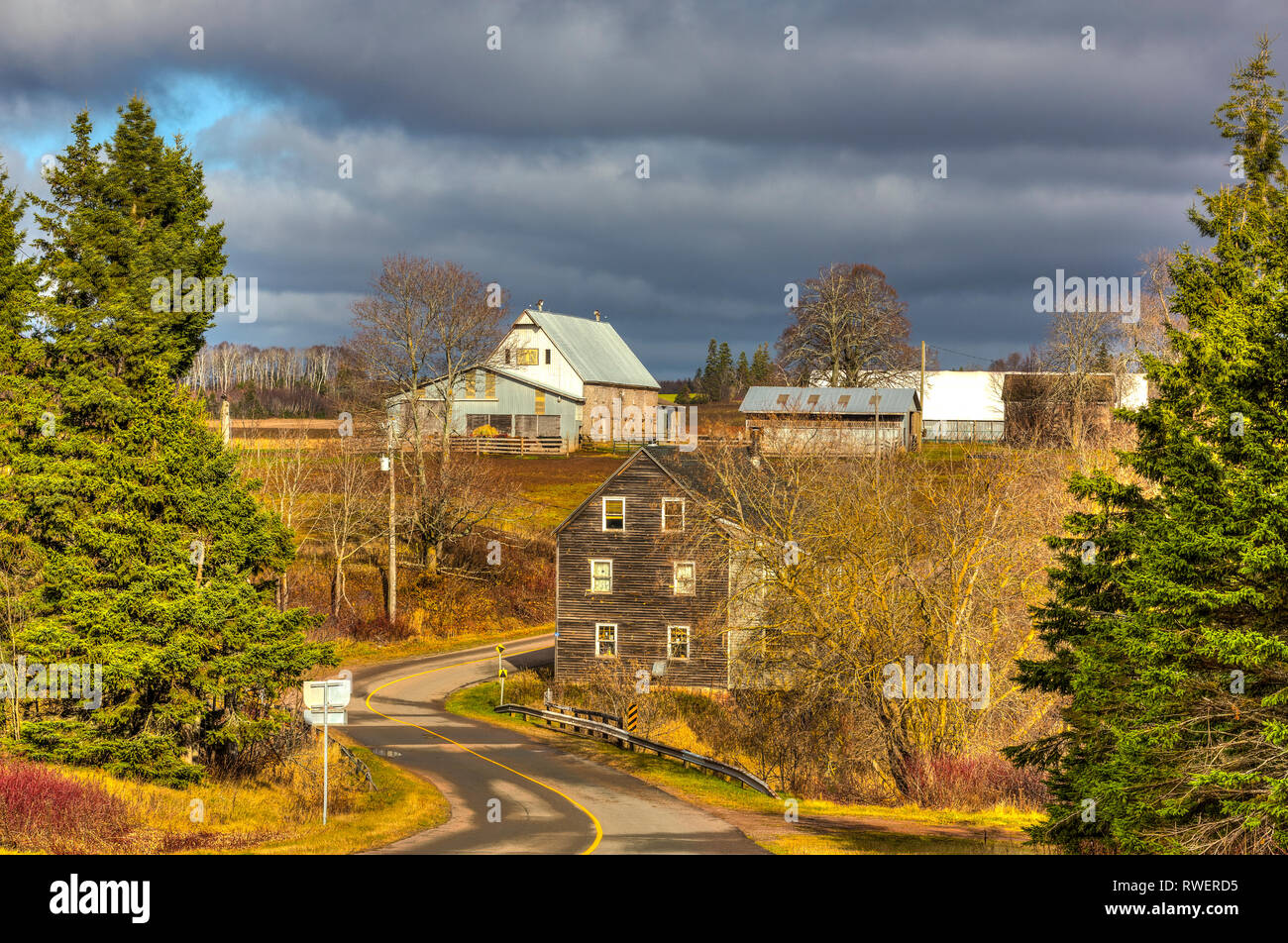 Alte Mühle, Tryon, Prince Edward Island, Kanada Stockfoto