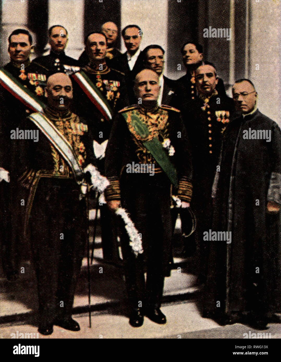 Mit benito mussolini Fotos und Bildmaterial in hoher Auflösung