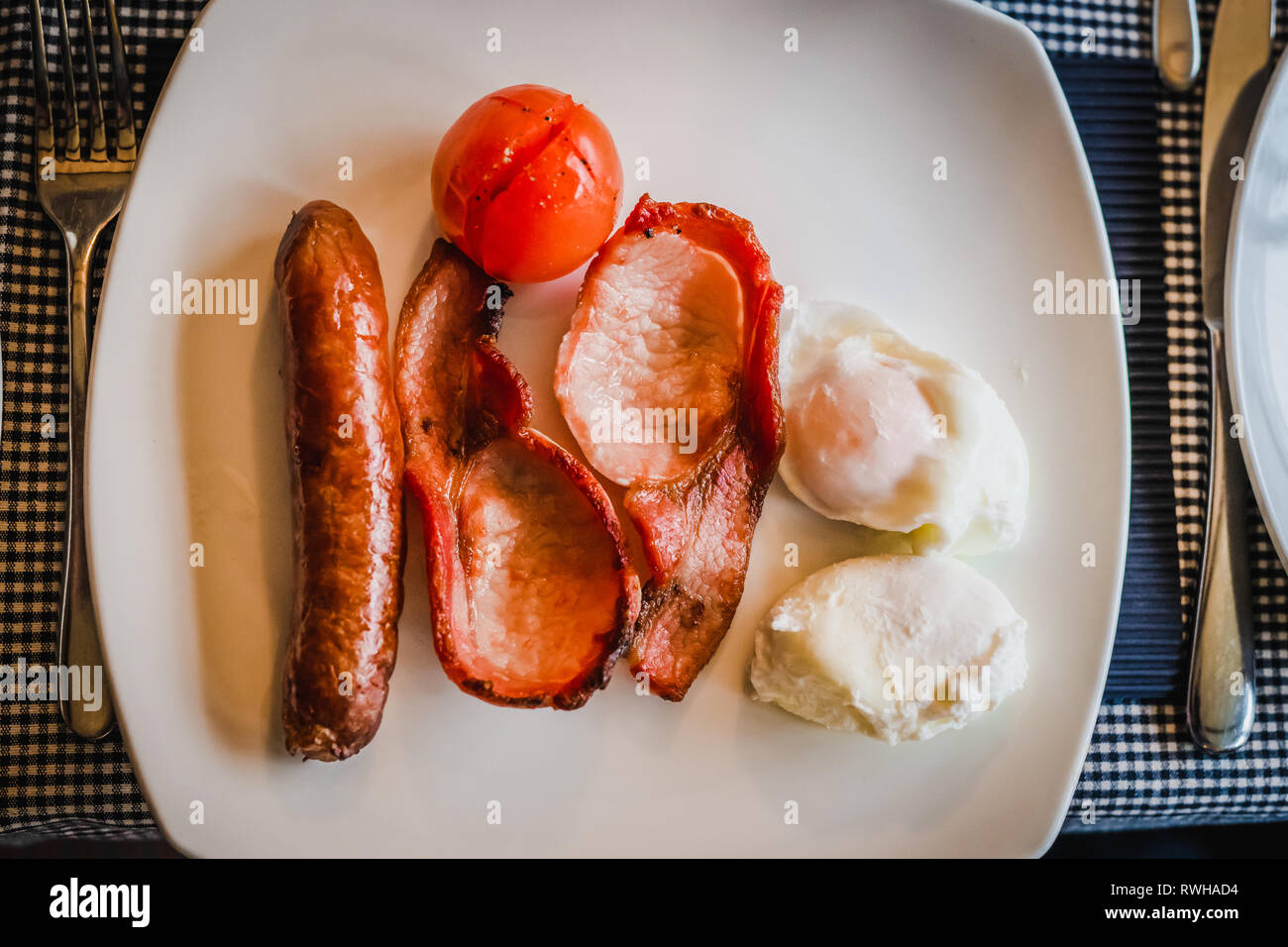 Englisches Frühstück Stockfoto