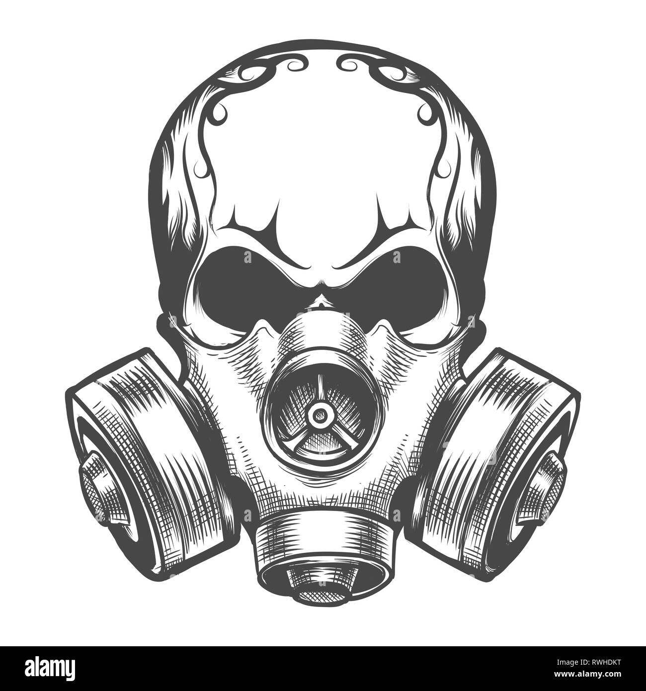 Gasmaske Atemschutz Schwarzweiss Stockfotos Und Bilder Alamy