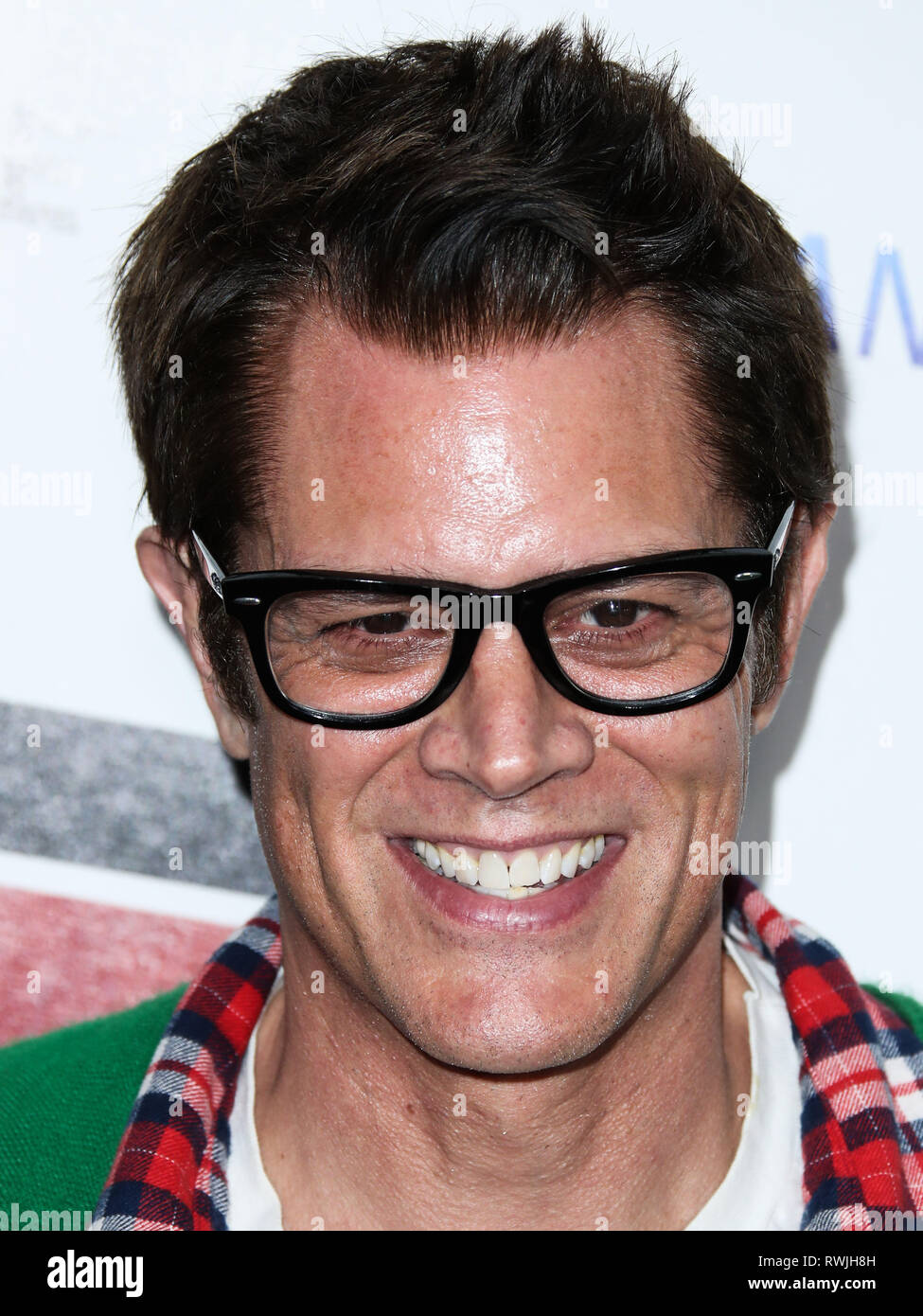 Hollywood, Vereinigte Staaten. 06 Mär, 2019. HOLLYWOOD, Los Angeles, CA, USA - 06. März: Schauspieler Johnny Knoxville kommt an der Los Angeles Premiere von lionsgate's 'The Kid' an Kinos ArcLight Hollywood am 6. März 2019 in Hollywood, Los Angeles, Kalifornien, USA. (Foto von Xavier Collin/Image Press Agency) Quelle: Bild Presse Agentur/Alamy leben Nachrichten Stockfoto