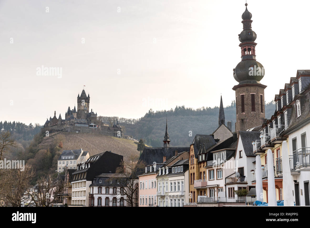 Cochem an der Mosel Deutschland Stockfoto