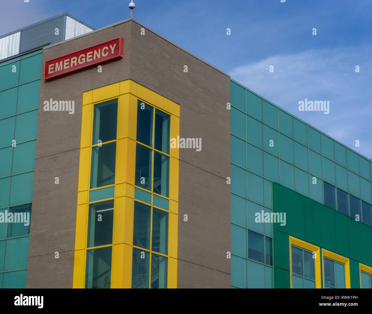 Alberta's Kinder Krankenhaus Calgary, Alberta Kanada Stockfoto