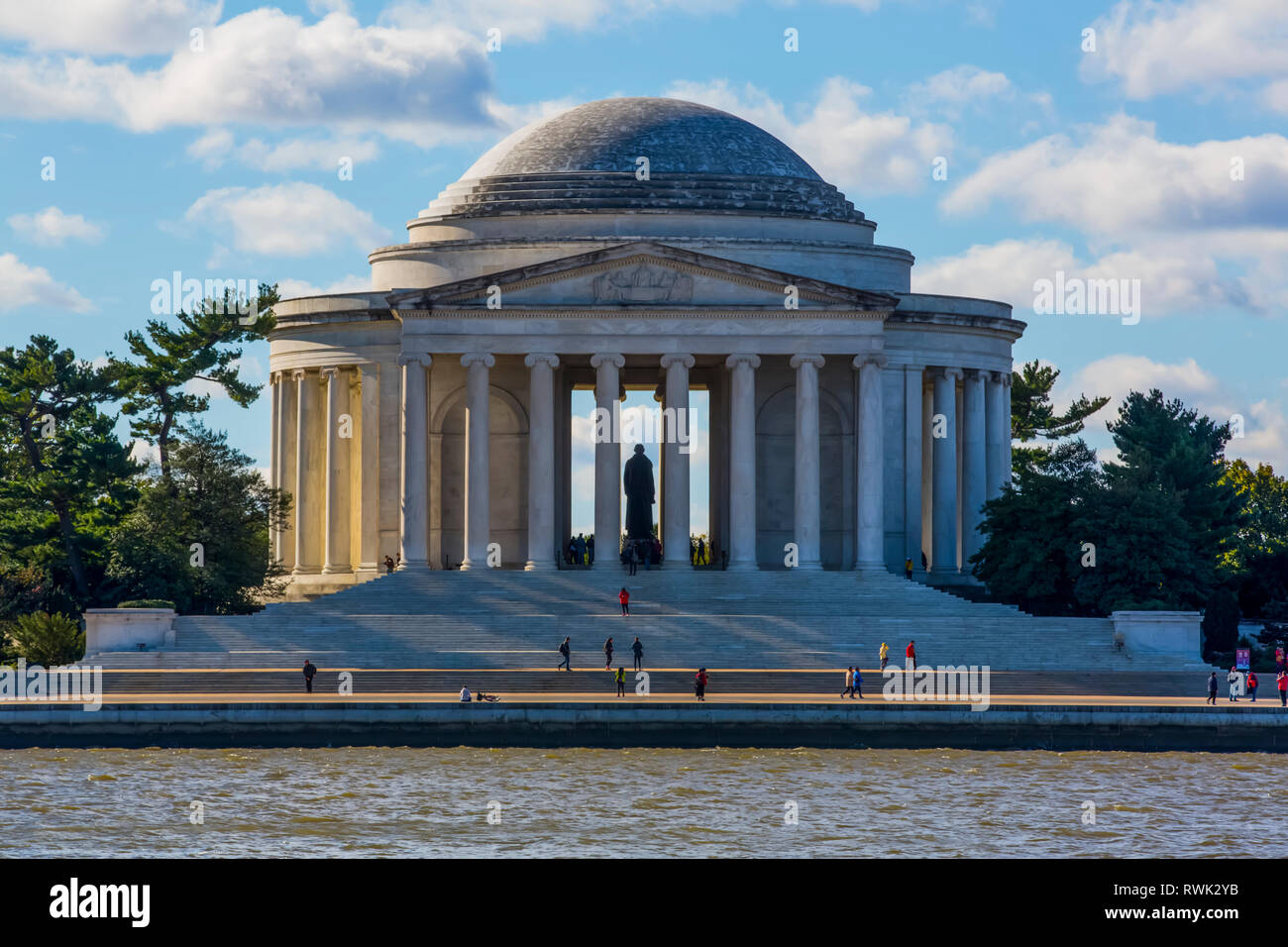Jefferson Memorial, Washington D.C., Vereinigte Staaten von Amerika Stockfoto