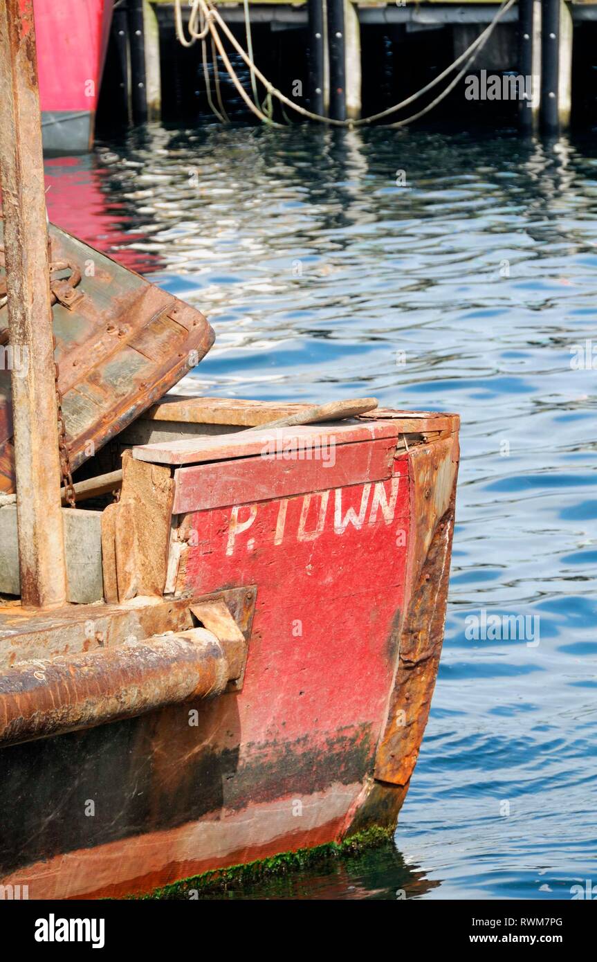 Boot im Hafen Stockfoto