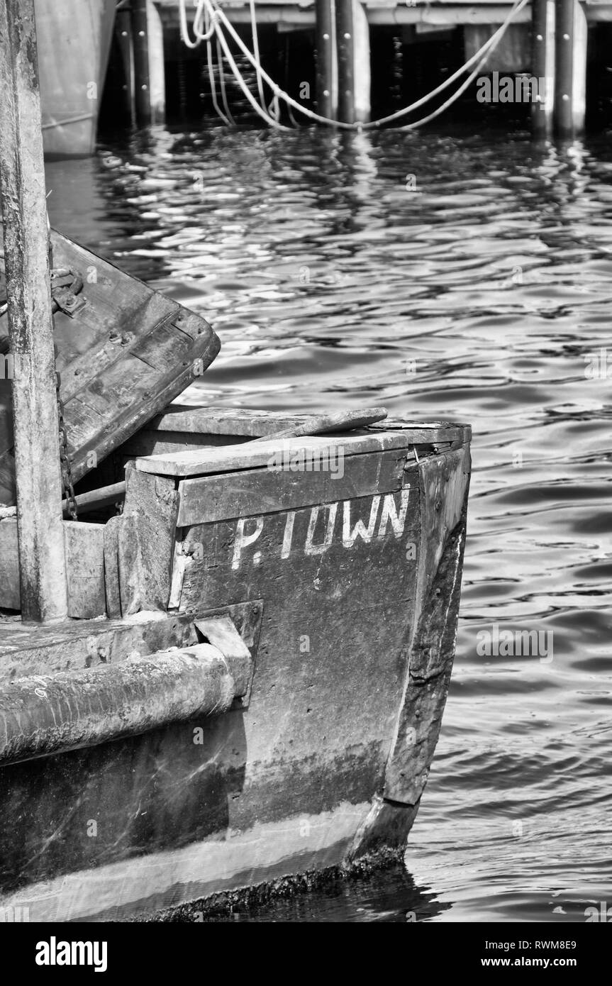 Boot im Hafen Stockfoto