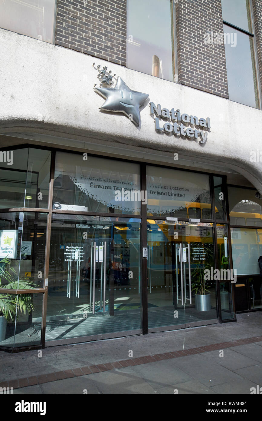 Irish National Lottery headquarters Dublin Republik von Irland Stockfoto