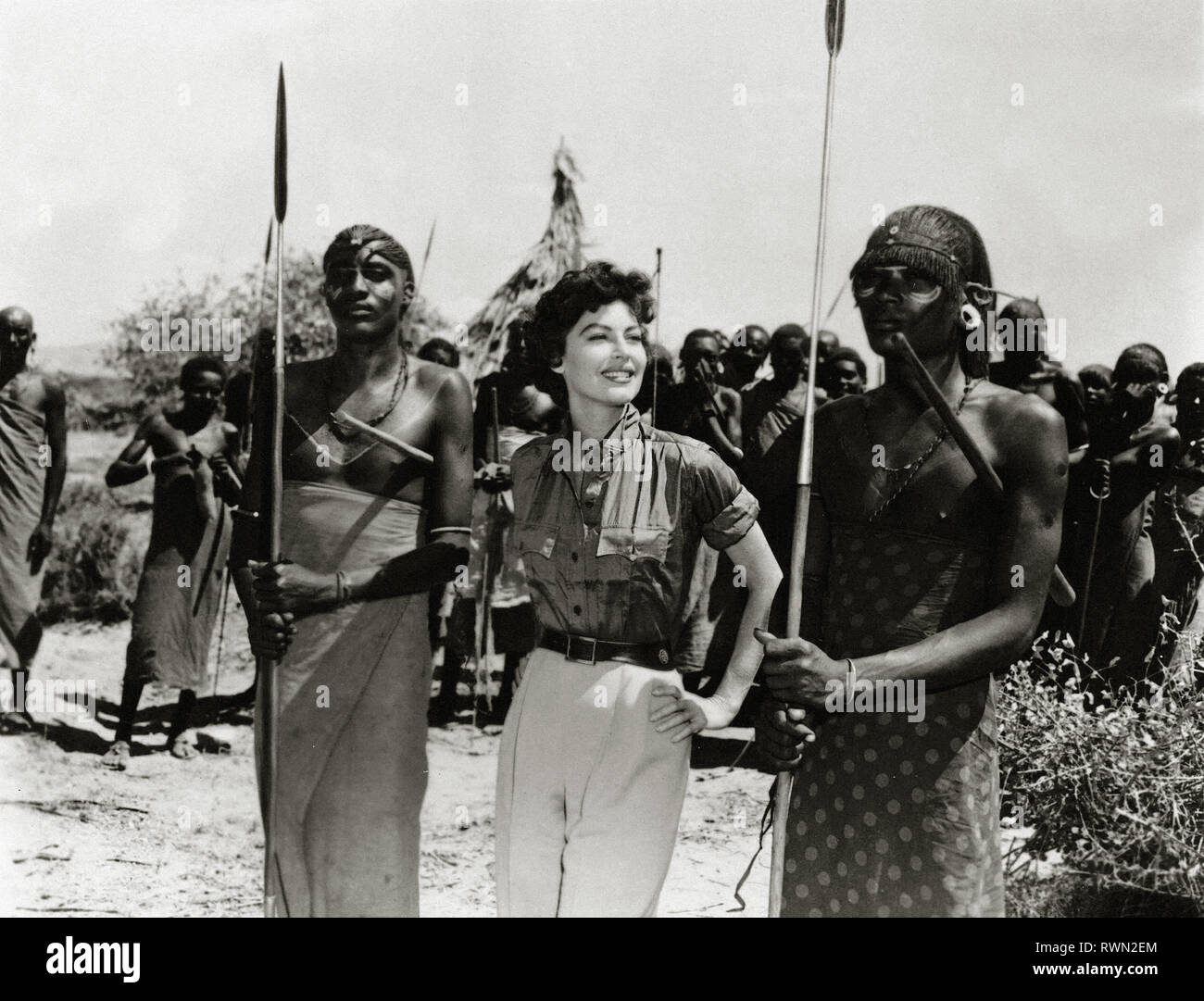 Ava Gardner, 'Mogambo' (1953) Loews Datei Referenz # 33751 572 THA Stockfoto