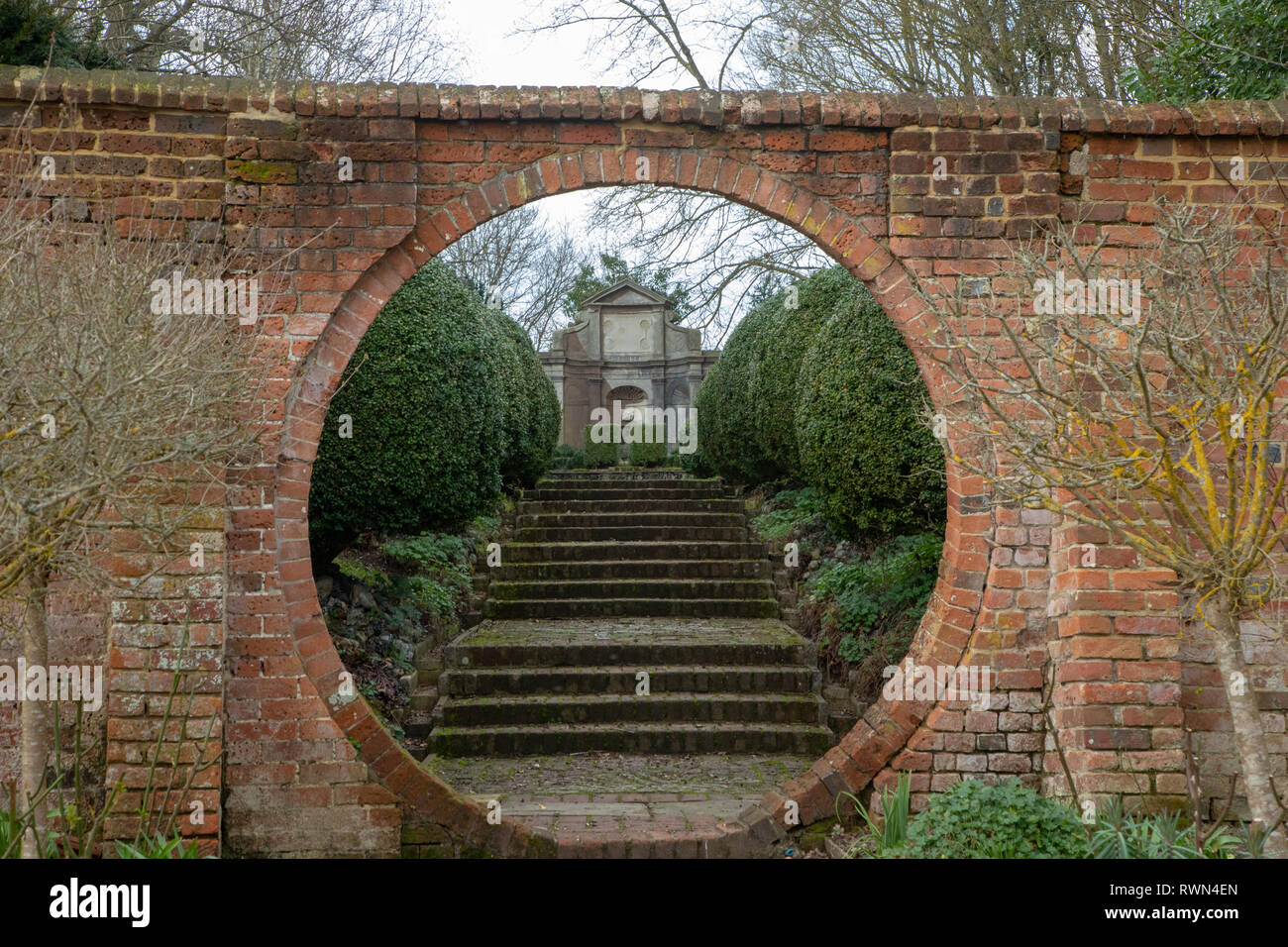 West Green House Garden, Thackham's Lane, in der Nähe von Hartley Wintney, Haken, Hampshire RG27 8JB Stockfoto