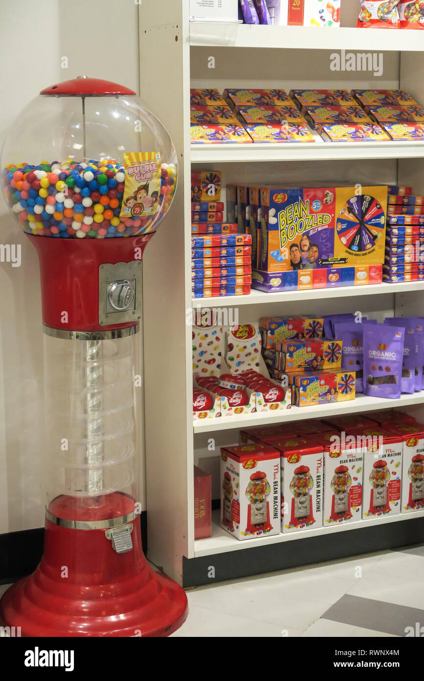 Candy Abschnitt Flaggschiff Kaufhaus Macy's, Herald Square, New York City, USA Stockfoto