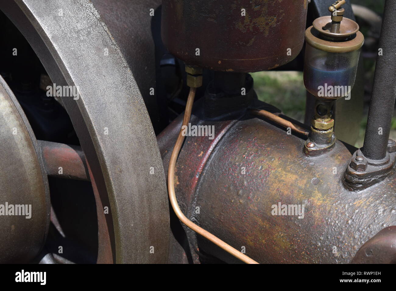 Sycamore Dampf zeigen Taylor Marshall Farm Sycamore IL Stockfoto