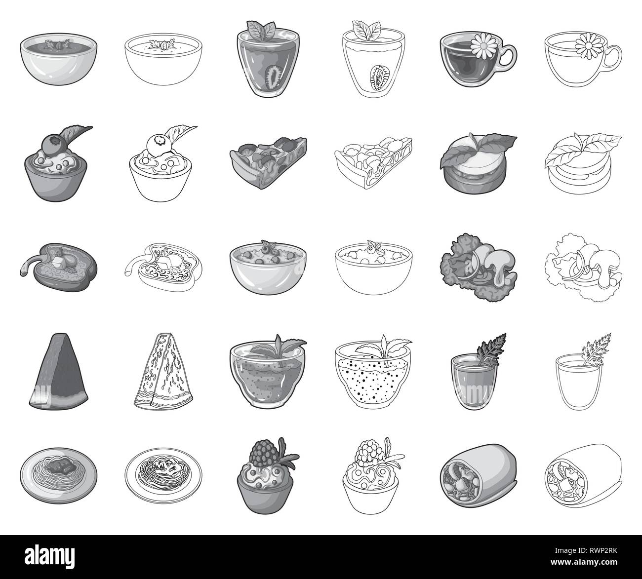 Profitieren, Blaubeeren, Heidelbeeren, Brühe, Kohl, Karotten, Kamille, Champignon, Sammlung, Kosmetik, Cottage, Sahne, Schale, Diät, Gericht, Aubergine, Lebensmittel, Obst, Glas, Gesundheit, Eis, Icon, Illustration, Salat, Milch, Schwarzweiß, Skizze, Mousse, Mutter, Zwiebel, Petersilie, Pfeffer, Pasta, Pizza, Pflanze, Platte, Himbeeren, Reis, Brötchen, Wurst, Satz, Zeichen, Suppe, Erdbeere, Symbol, Kaffee, Tomate, Vector, Gemüse, Vegetarisch, Wassermelone Vektor Vektoren, Stock Vektor