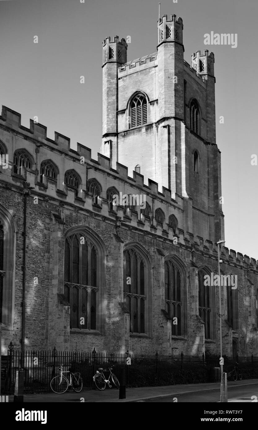 Große St Mary's Church, King's Parade Cambridge Stockfoto