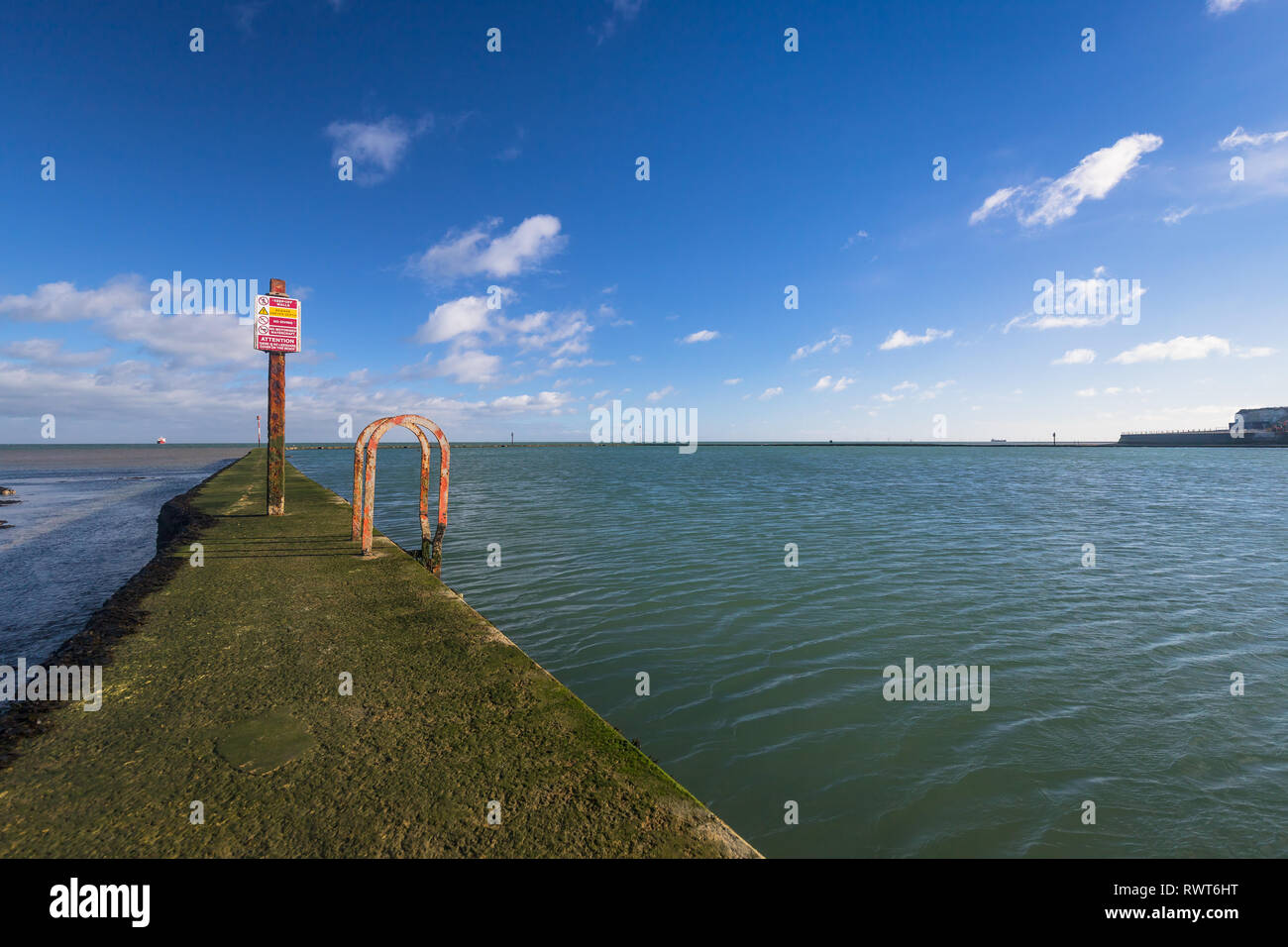 Walpole Bucht Gezeiten Pool Margate Stockfoto