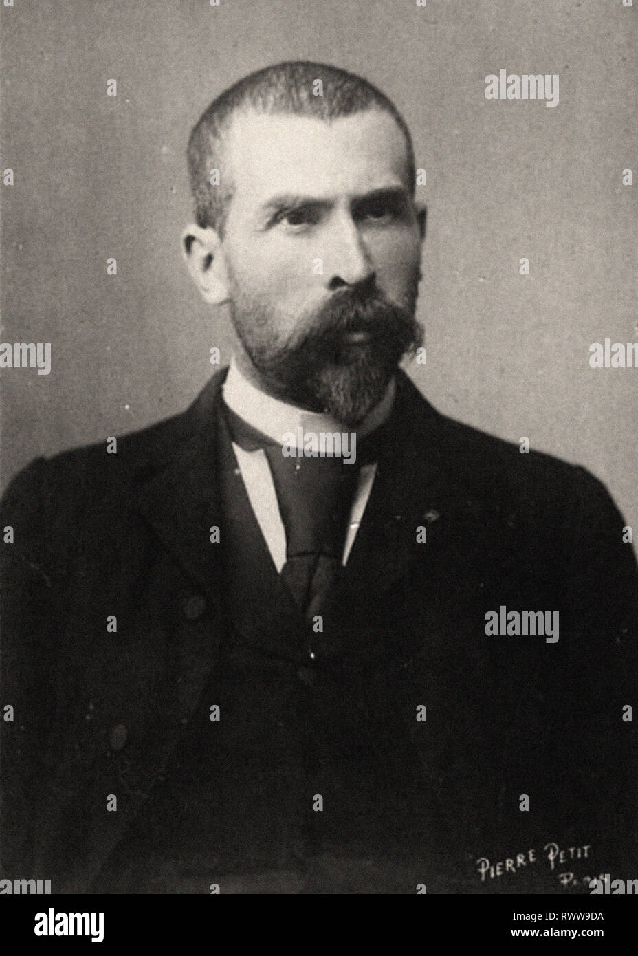 Fotografische Porträt von Docteur Roux, Emile Stockfoto