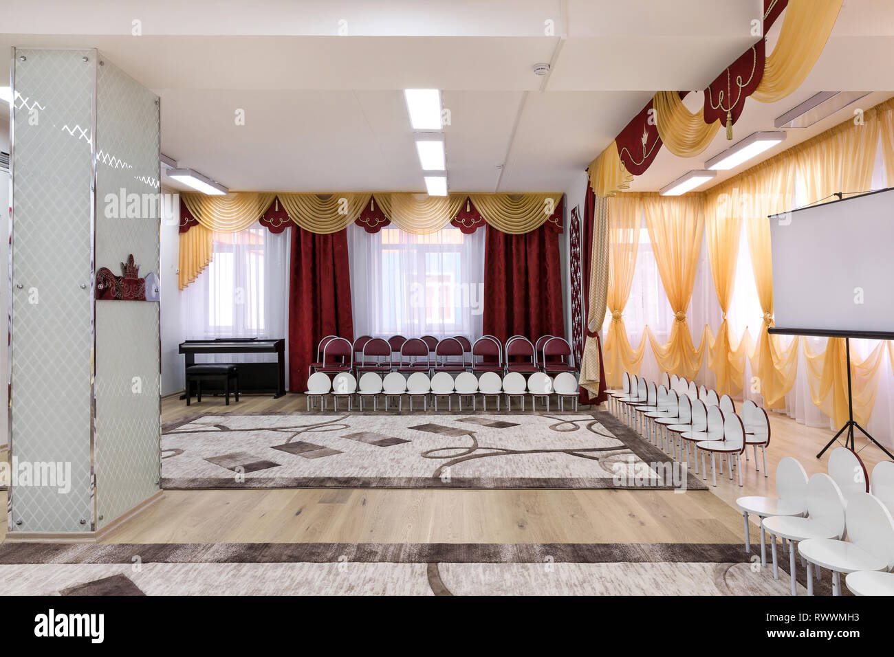 Kindergarten, Music Hall Stockfoto