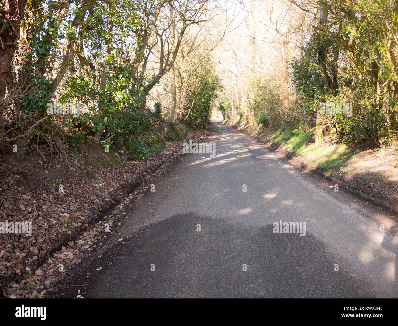 Wunderschöne Landschaft Dedham wasser Szene außerhalb der Natur Landschaft, Essex, England, Großbritannien Stockfoto