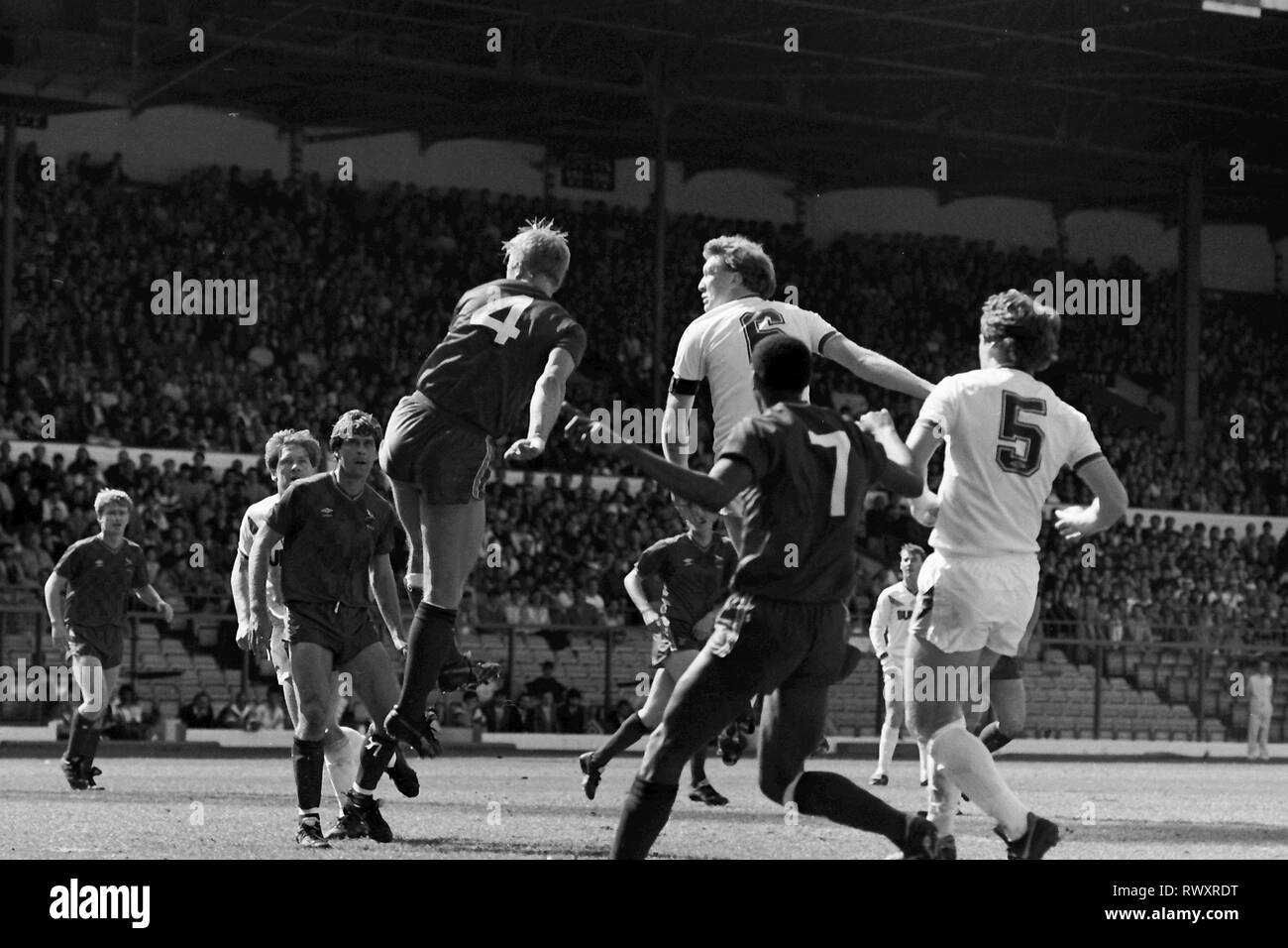 Leeds v West Brom 1987 Stockfoto