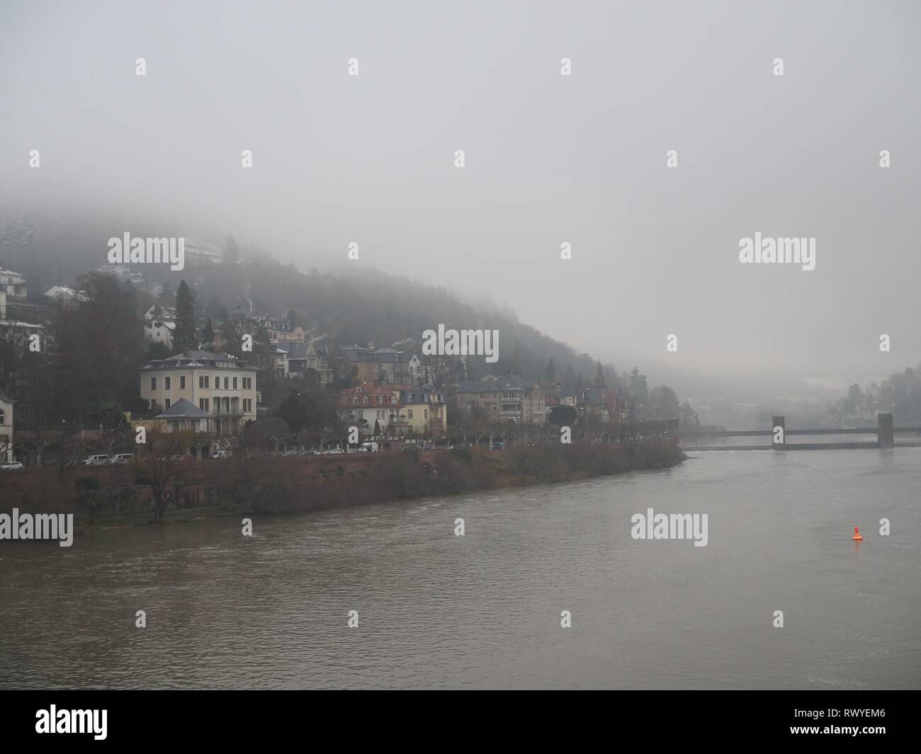 Heidelberg, Neckar, Deutschland Stockfoto