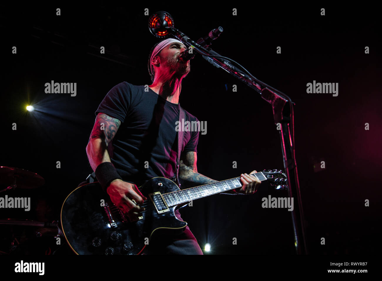 Godsmack live bei o2 ritz Manchester im Februar 2019 Stockfoto