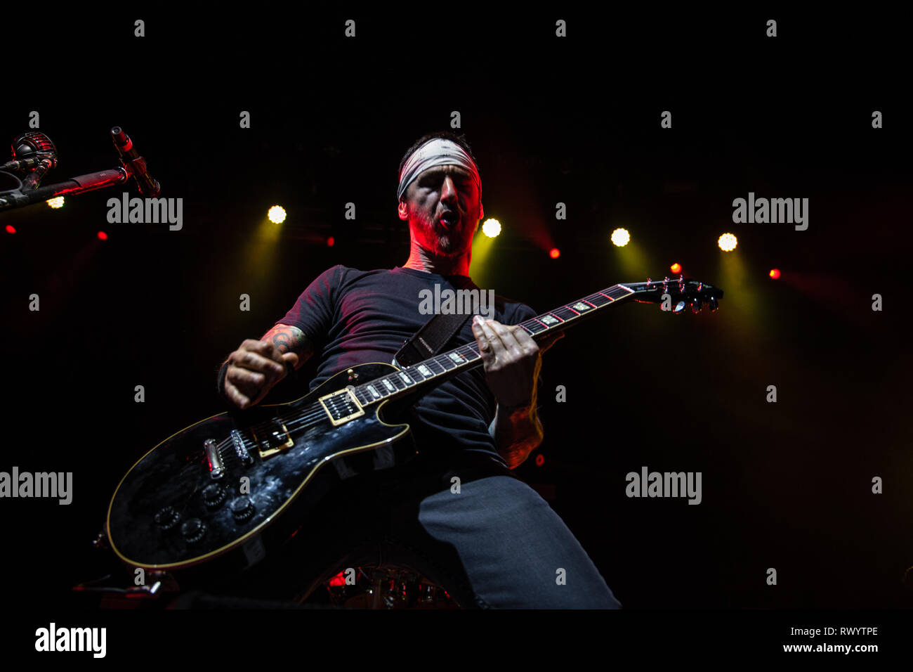 Godsmack live bei o2 ritz Manchester im Februar 2019 Stockfoto