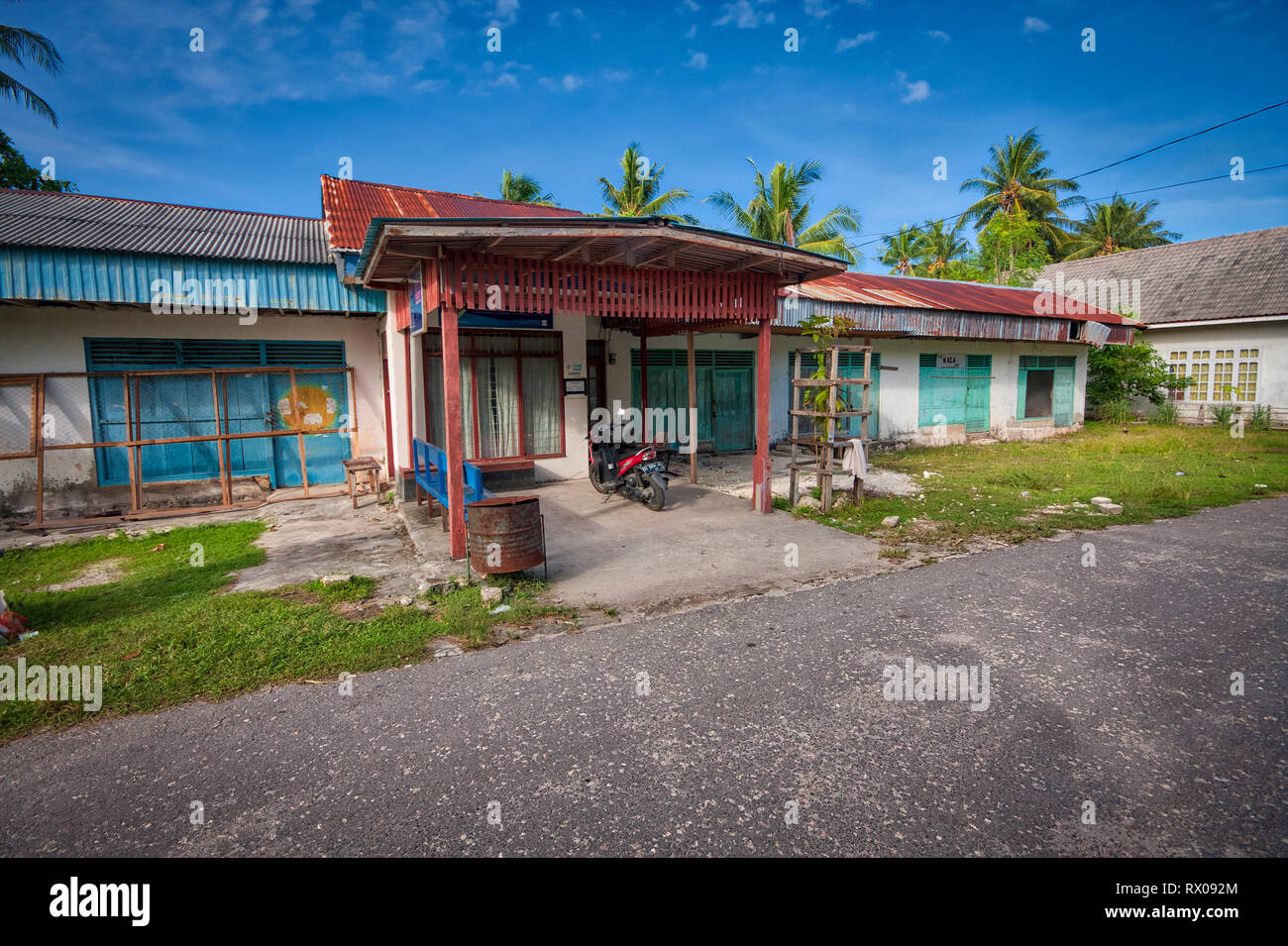 Tomia Insel ist die dritte Insel der Wakatobi mini Archipel. Tomia ist sehr für die Schönheit der Unterwasserwelt, die es umgibt. Stockfoto