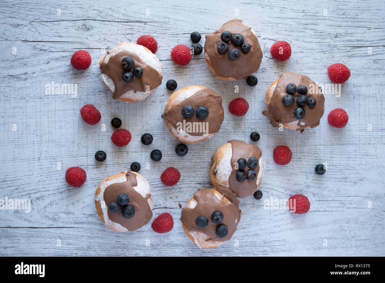 Berliner Donuts Stockfoto