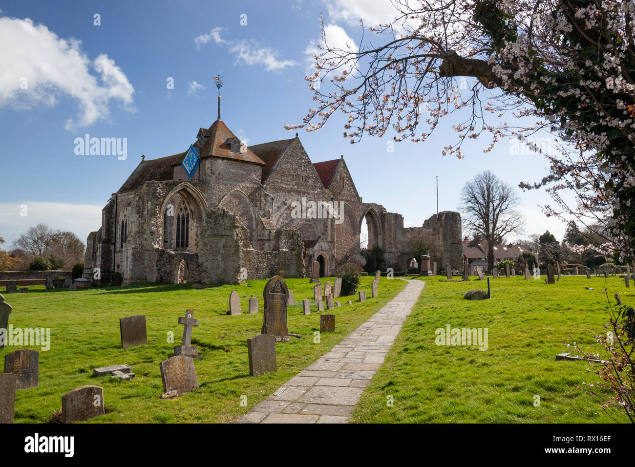 St. Thomas Kirche der Märtyrer, Winchelsea, East Sussex, England, Vereinigtes Königreich, Europa Stockfoto