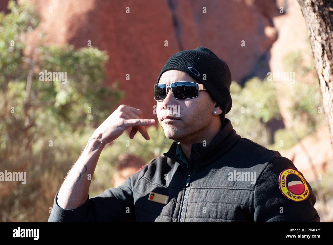 Uluru, Northern Territory, Australien Stockfoto