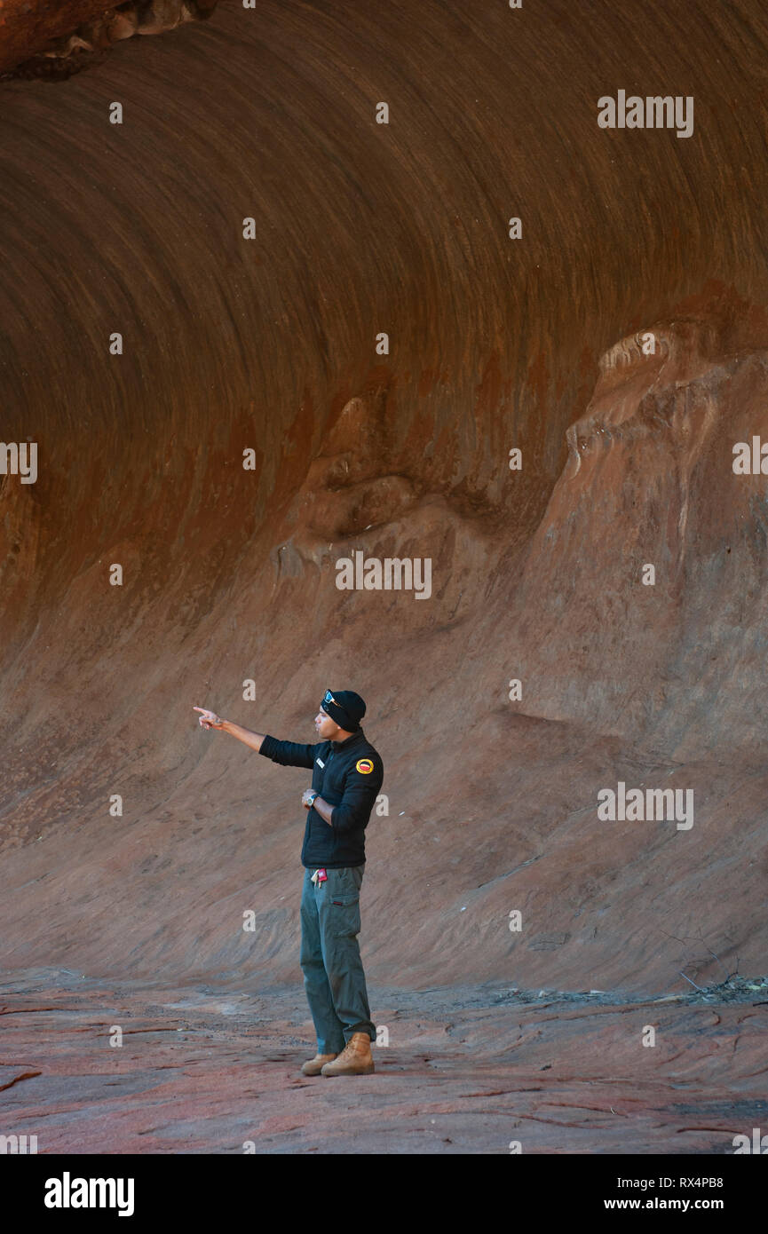 Uluru, Northern Territory, Australien Stockfoto