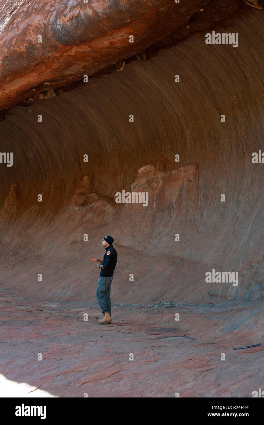 Uluru, Northern Territory, Australien Stockfoto