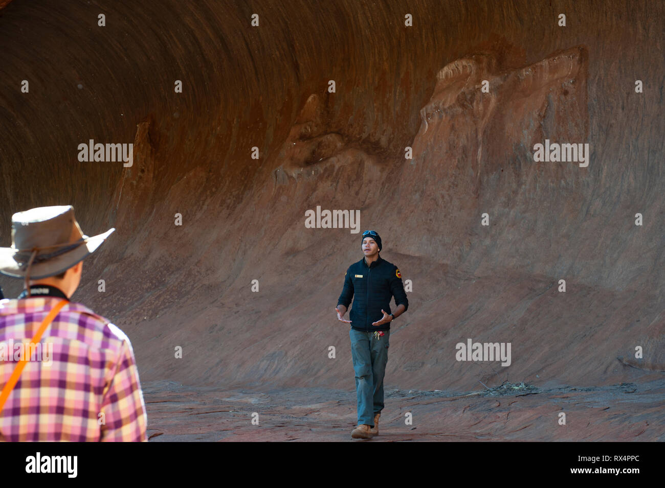 Uluru, Northern Territory, Australien Stockfoto
