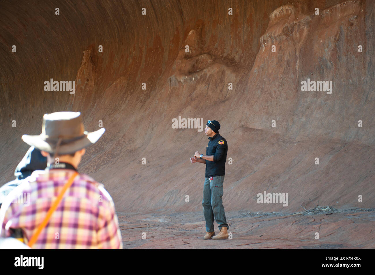 Uluru, Northern Territory, Australien Stockfoto