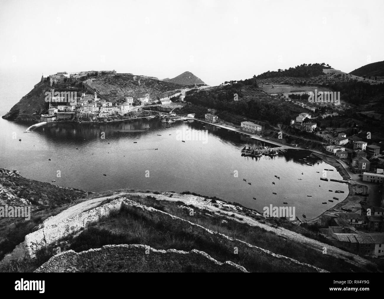 Porto Ercole, Toskana, Italien, 1959 Stockfoto