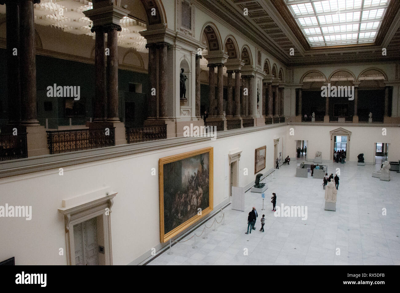 Europa, Belgien, Brüssel, Königliche Museen der Schönen Künste von Belgien Stockfoto