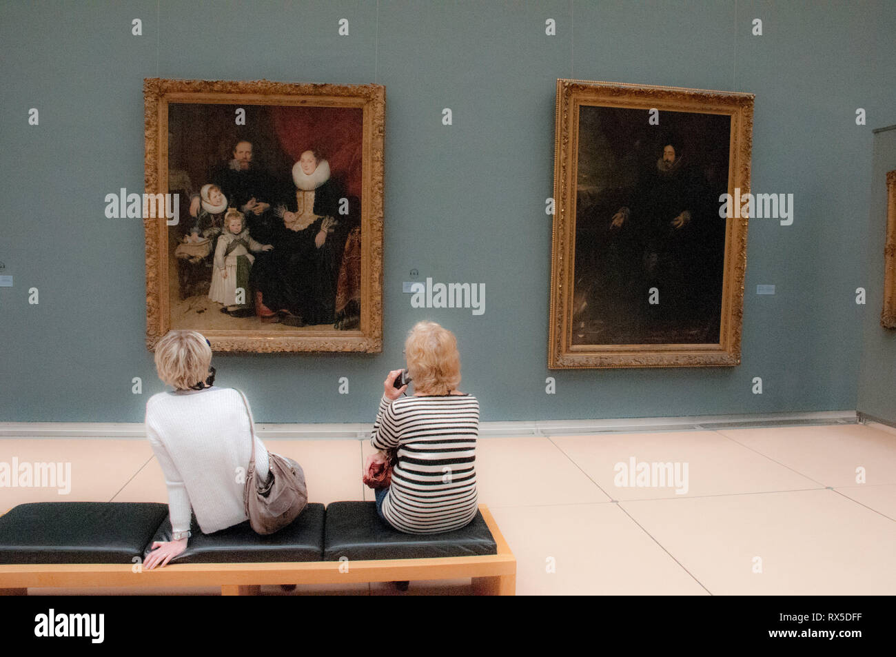 Europa, Belgien, Brüssel, Königliche Museen der Schönen Künste von Belgien Stockfoto