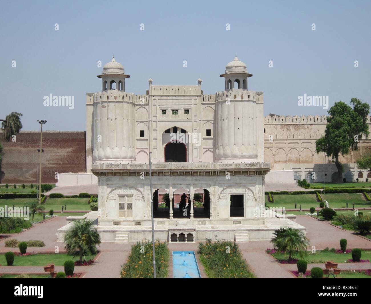Lahore Qila Stockfoto