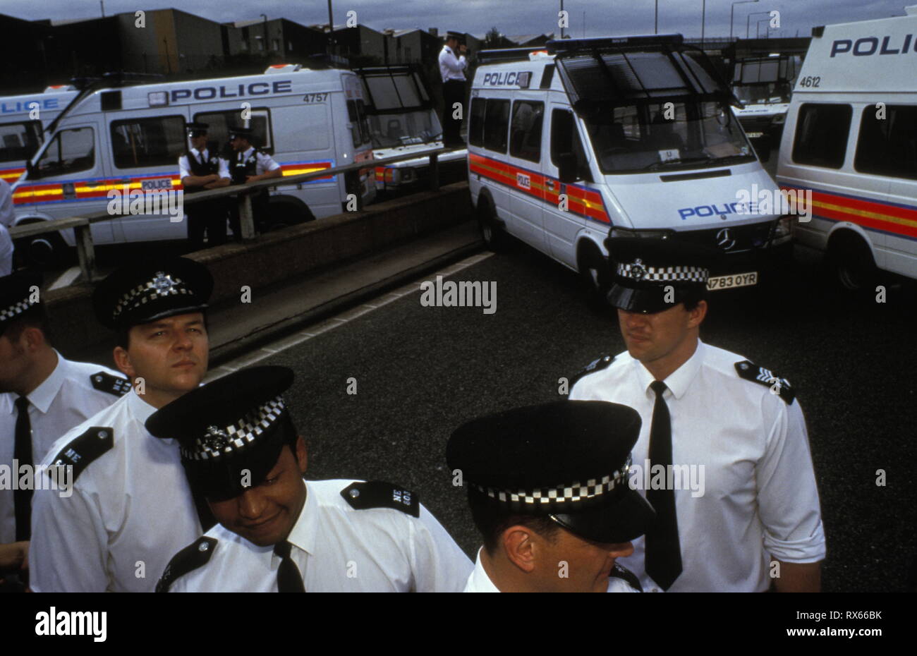 Hirten Bush zurückfordern der Straße, London, Großbritannien, 1997. Stockfoto