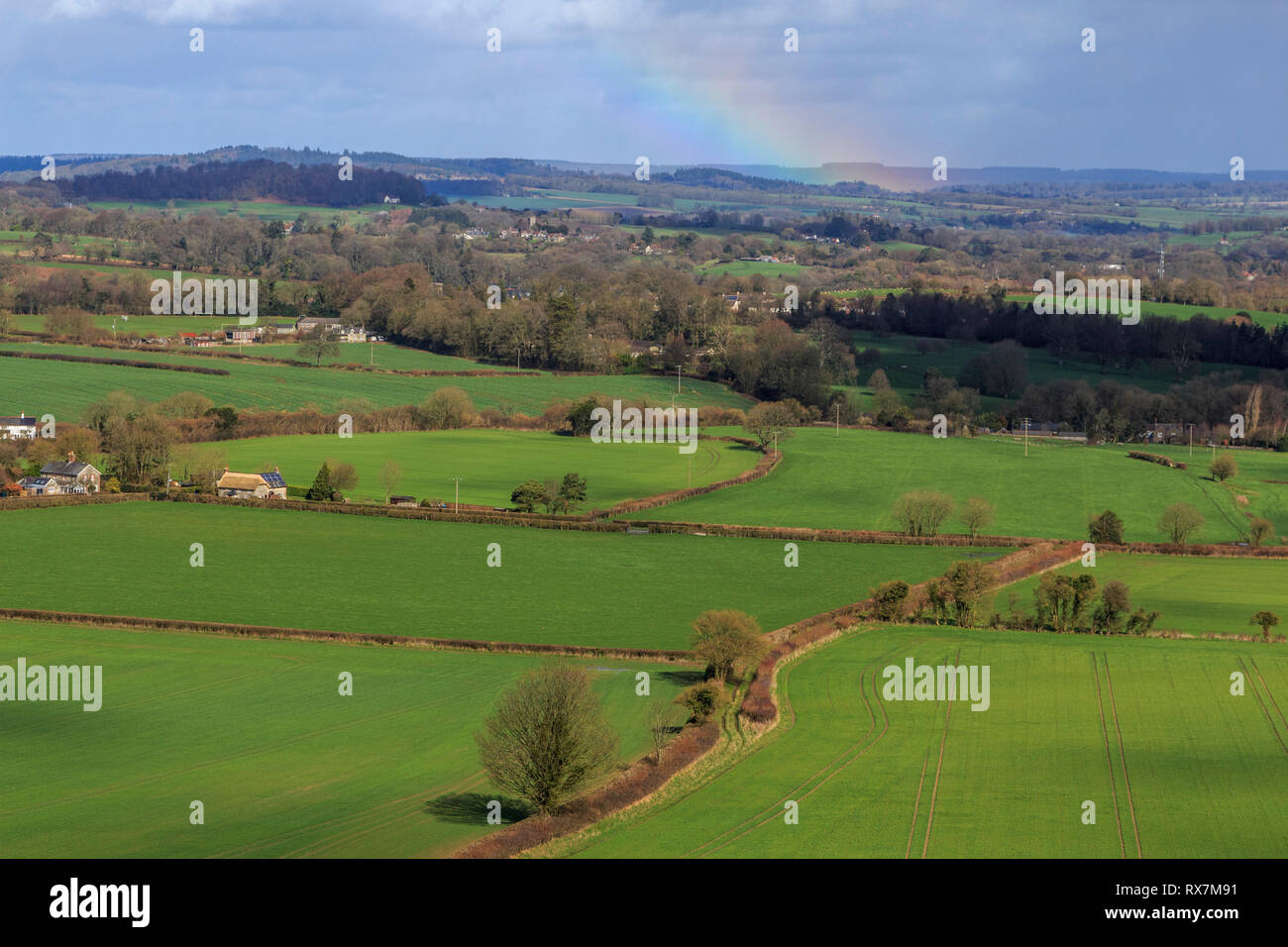 Cranborne Chase aonb, Dorset, England, UK, gb Stockfoto