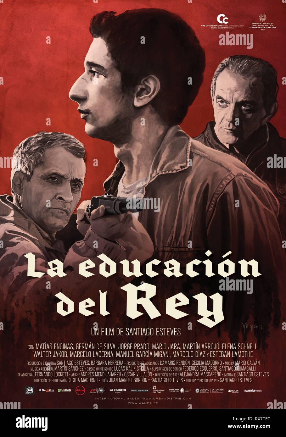 REY'S EDUCATION (2017) - Originaltitel: LA EDUCACION DEL REY -, unter der Regie von SANTIAGO ESTEVES. Gutschrift: 13 CONEJOS / Album Stockfoto