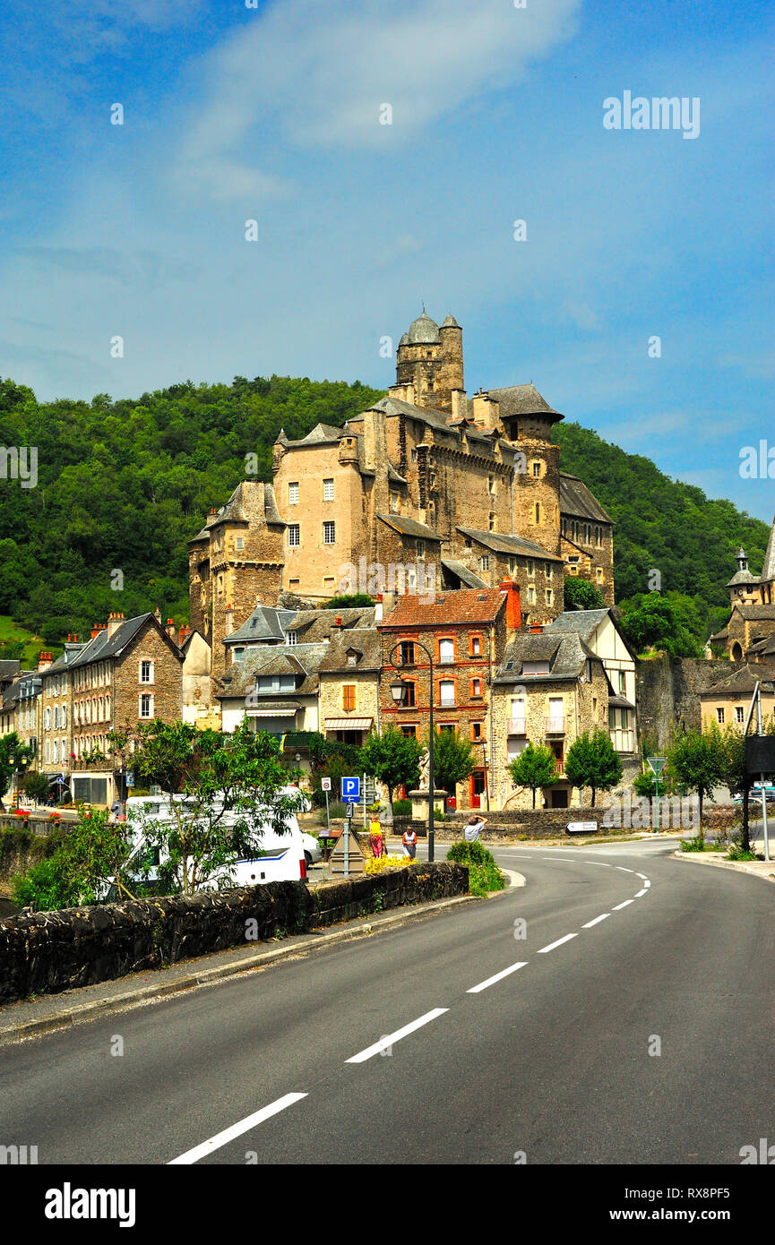 Schloss von Estaing, Chateau d'Estaing, Estaing, Aveyron Abteilung
