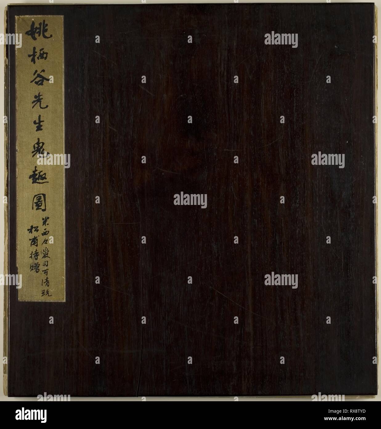 Geister. Yao Luan (??, 19. Jahrhundert); Chinesisch. Datum: 1893. Abmessungen: 13 1/4 x 14 in. Album von zwölf Blätter; Tinte auf Papier. Herkunft: China. Museum: Das Chicago Art Institute. Stockfoto