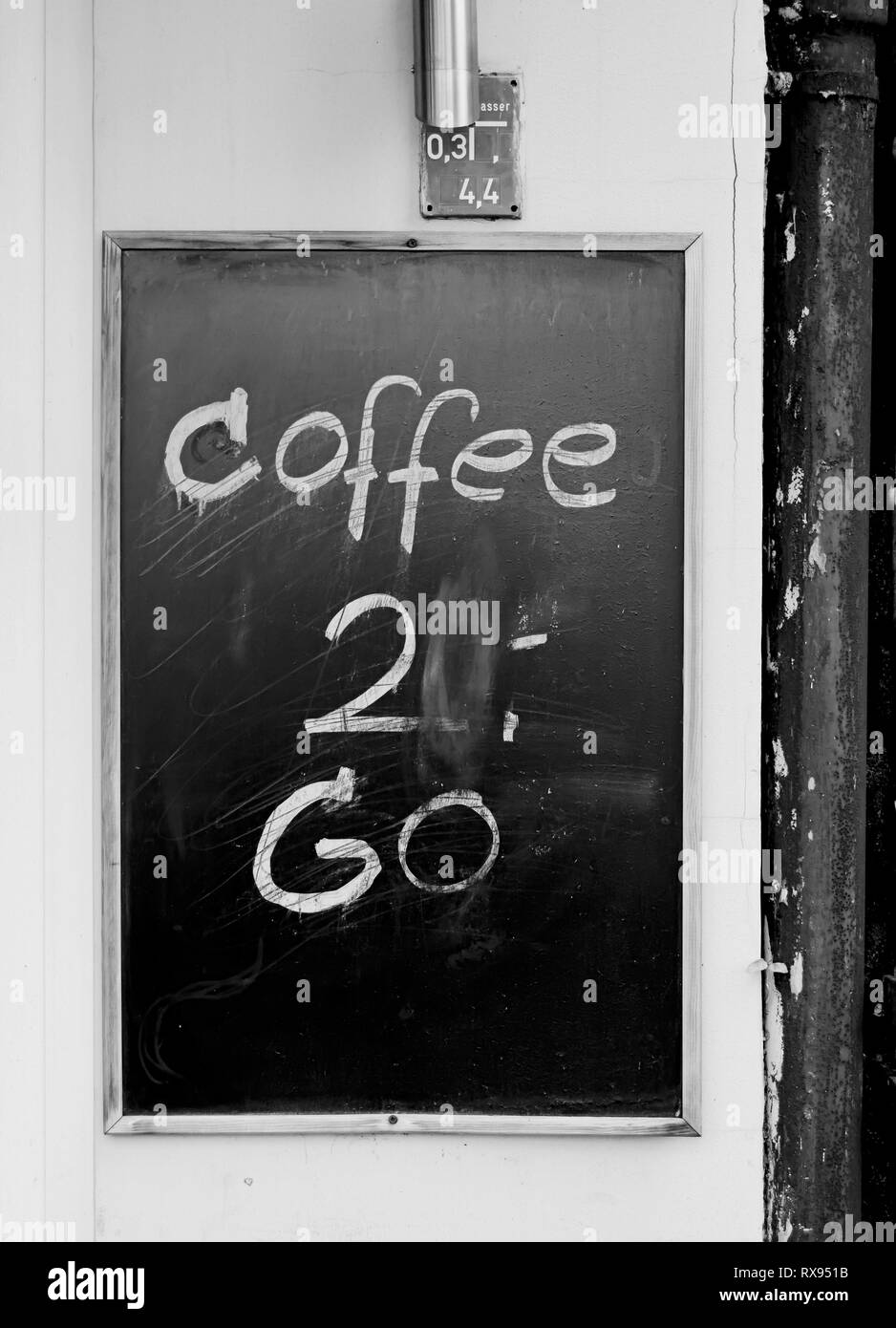 Coffee to Go Stockfoto