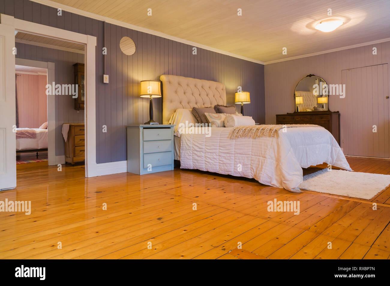 Schlafzimmer Hellblau Beige