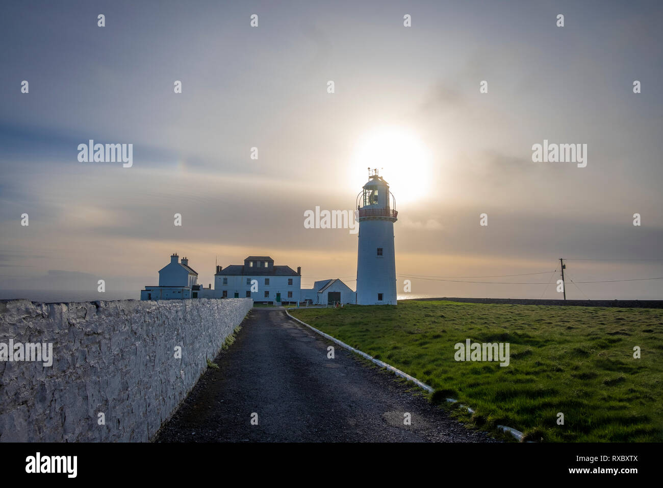 Loop Head Lighthouse, County Clare Stockfoto