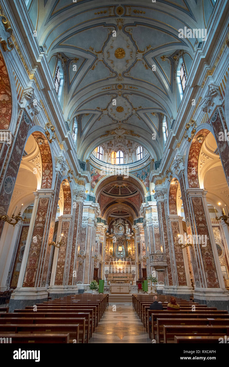 Basilika cattedrale madonna della madia Fotos und Bildmaterial in