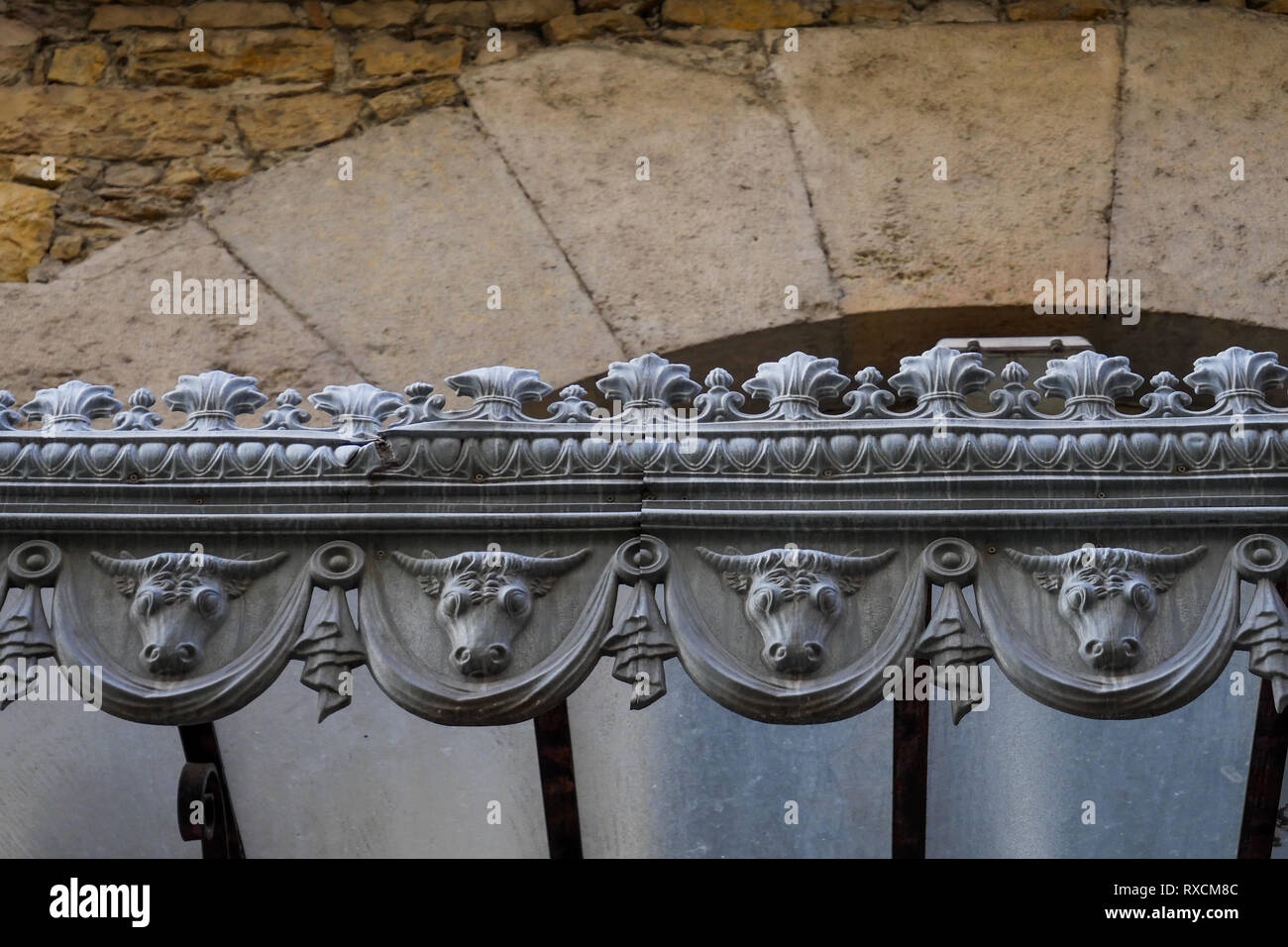 Steack House, Rue des Marroniers, Lyon, Frankreich Stockfoto